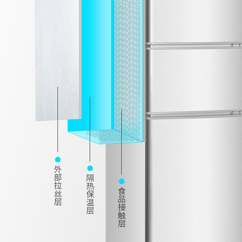 电冰箱206L（三门）BCD-206D
